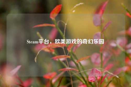 Steam平台，欧美游戏的奇幻乐园