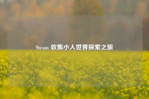 Steam 收集小人世界探索之旅