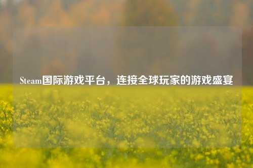 Steam国际游戏平台，连接全球玩家的游戏盛宴