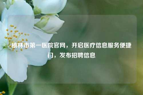 榆林市之一医院官网，开启医疗信息服务便捷门，发布 *** 信息